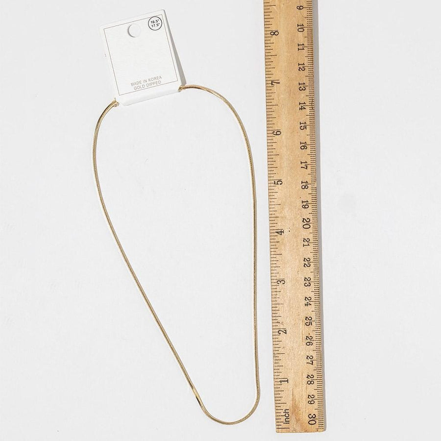 Gold Dipped Slim Chain Necklace, Dainty Thin Chain, Minimalist Layering jewellry, Everyday Jewelry Essential