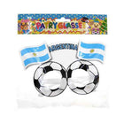 12PCS Soccer Party Glasses, World Cup Novelty Favors, Football Game Day Decorations