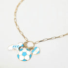 Soccer Ball Shoe Heart Charm Necklace, FIFA Football Pendant Chain, Paperclip Chain Sports Jewelry