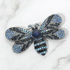 Toleel Rhinestone Honey Bumble Bee Brooch | Sparkling Bee Lapel Pin