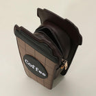 Faux Leather Coffee Cup Crossbody Bag, Novelty Mini Handbag, Barista Style Shoulder Bag