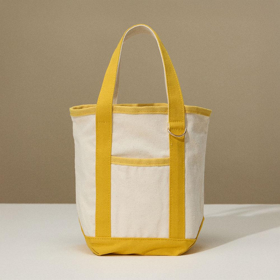 Small Canvas Tote Bag, 100% Cotton Utility Purse, Eco Friendly Casual Bag