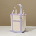 Small Canvas Tote Bag, 100% Cotton Utility Purse, Eco Friendly Casual Bag
