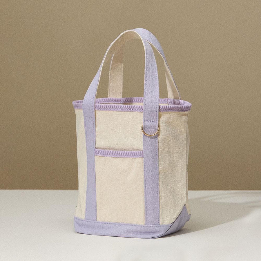 Small Canvas Tote Bag, 100% Cotton Utility Purse, Eco Friendly Casual Bag
