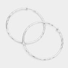 Clip On Hoop Earrings, Lightweight Non Pierced Classic Everyday Jewelry