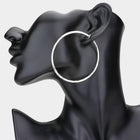 Clip On Hoop Earrings, Lightweight Non Pierced Classic Everyday Jewelry