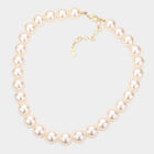 12MM Bold Pearl Necklace, Classic Statement Bridal Jewelry, Elegant Wedding Gift