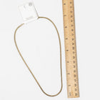 Gold Dipped Slim Chain Necklace, Dainty Layering Jewelry, Minimalist Everyday Wear
