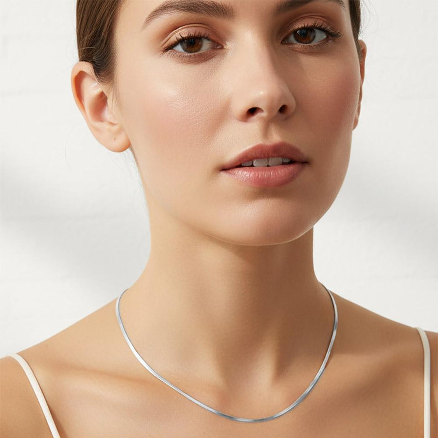 Gold Dipped Slim Chain Necklace, Dainty Thin Chain, Minimalist Layering jewellry, Everyday Jewelry Essential