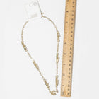 Gold Dipped CZ Pave Cross Pendant Necklace, Chunky Gold Link Chain, Modern Faith Jewelry