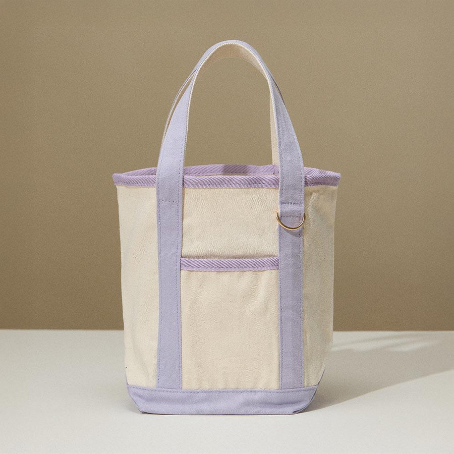Small Canvas Tote Bag, 100% Cotton Utility Purse, Eco Friendly Casual Bag
