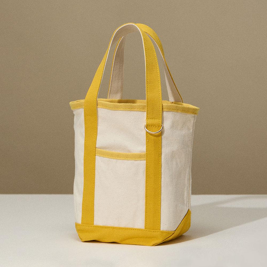 Small Canvas Tote Bag, 100% Cotton Utility Purse, Eco Friendly Casual Bag