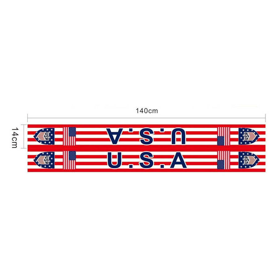 FIFA World Cup Soccer Fan Fringe Scarf | USA Football Team Stadium Supporter Scarf