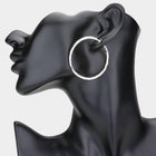 Clip On Hoop Earrings, Lightweight Non Pierced Classic Everyday Jewelry