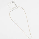 Gold Dipped Delicate Box Chain Necklace, Minimalist Layering Jewelry