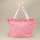 Sequin Embellished Woven Tote Bag | Large Frayed Shoulder Beach Bag | Boho Summer Handbag