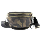 Camo Pattern Crossbody Belt Bag | Trendy Fanny Pack | Streetwear Slingbag | Travel Waist Bag