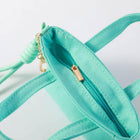 Mini Canvas Tote Bag Keychain Bag Charm | Purse Accessory | Trendy Handbag Keyring