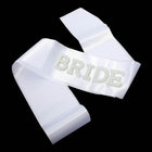 Rhinestone Bride Sash, Crystal Bridal Sash, Bachelorette Party Gift