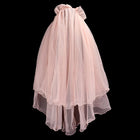 Bridal Short Wedding Veil in Soft Tulle with Hair Comb | Elegant Veil for Bride