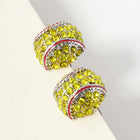 Crystal Rhinestone Paved Stud Earrings | Sparkly Stud Jewelry | Sports themed Earring