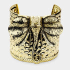 Metal Elephant Cuff Bracelet - Good Luck Cuff - Boho Animal Bracelets Jewelry - Stackable Open Bangle