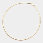 Omega Chain Necklace - Statement Layering Chunky Collar Necklace - Minimalist thick Chains
