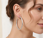 Gold Dipped Open Hoop Earrings - Dainty Minimalist Hoops - Delicate Everyday Earrings