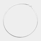 Omega Chain Necklace - Statement Layering Chunky Collar Necklace - Minimalist thick Chains